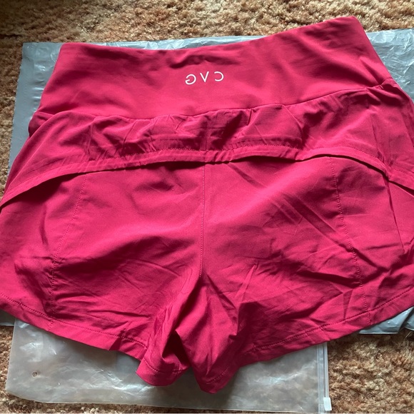 Fucsia Running Shorts - Picture 2 of 3